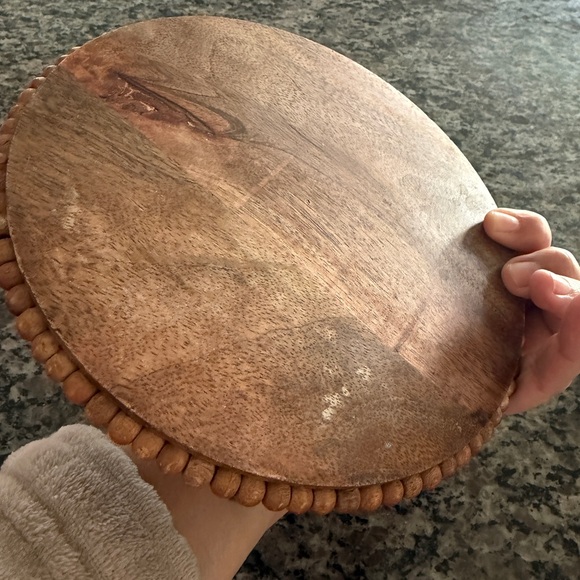 Round rustic wooden riser - Picture 4 of 5